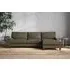 Marri Left Hand Chaise Sofa Grand - Fatigue, Recycled Cotton