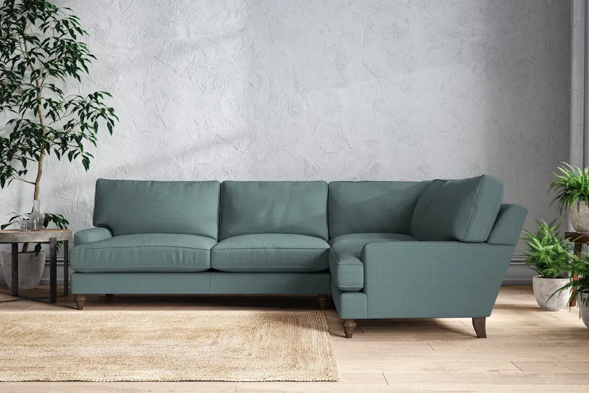 Marri Left Hand Corner Sofa - Airforce, Recycled Cotton image