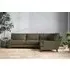 Marri Left Hand Corner Sofa - Fatigue, Recycled Cotton