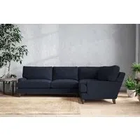 Marri Left Hand Corner Sofa - Indigo, Linen