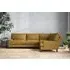 Marri Left Hand Corner Sofa - Ochre, Recycled Cotton