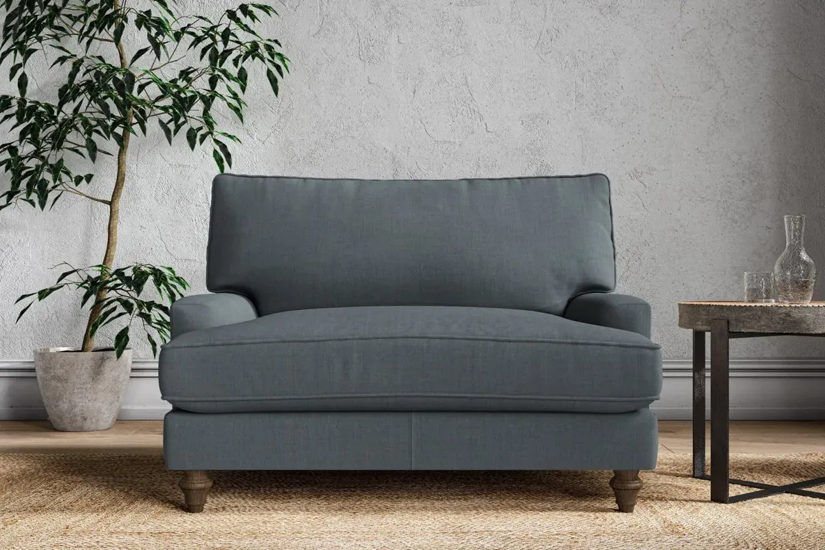 Marri Love Seat - Dusk, Brera Linen