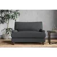 Marri Love Seat - Thunder, Recycled Cotton