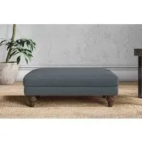 Marri Medium Dining Footstool - Dusk, Linen