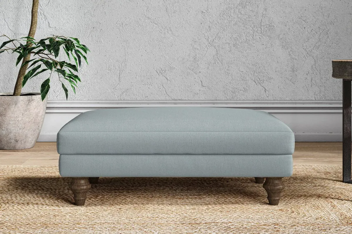 Marri Medium Dining Footstool - Horizon, Recycled Cotton