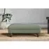 Marri Medium Dining Footstool - Jade, Linen