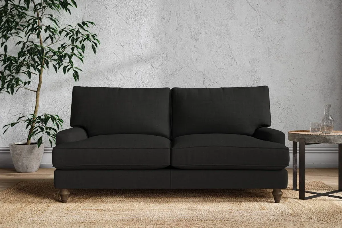 Marri Medium Sofa - Charcoal, Linen