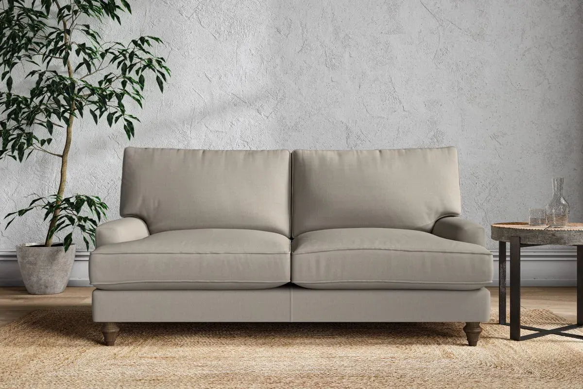 Marri Medium Sofa - Flax, Recycled Cotton