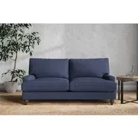 Marri Medium Sofa - Navy, Recycled Cotton