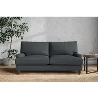 Marri Medium Sofa - Thunder, Recycled Cotton