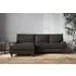 Marri Right Hand Chaise Sofa - Espresso, Linen