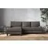 Marri Right Hand Chaise Sofa - Granite, Linen