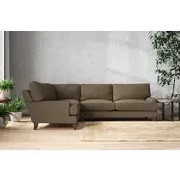 Marri Right Hand Corner Sofa - Chestnut, Linen