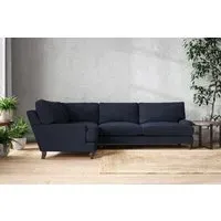 Marri Right Hand Corner Sofa - Indigo, Linen