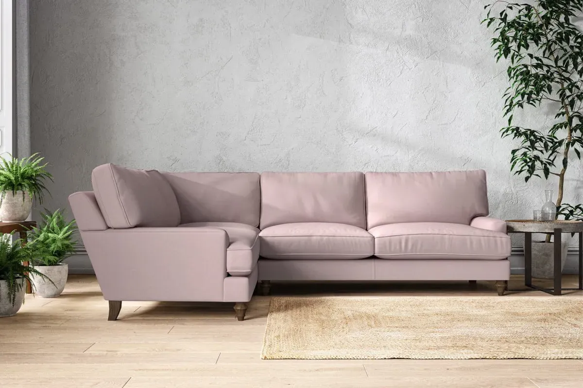 Marri Right Hand Corner Sofa - Lavender, Cotton