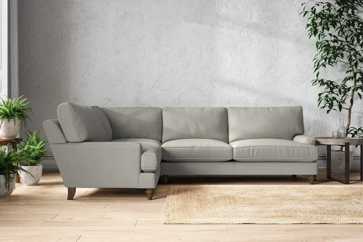 Marri Right Hand Corner Sofa - Smoke, Linen