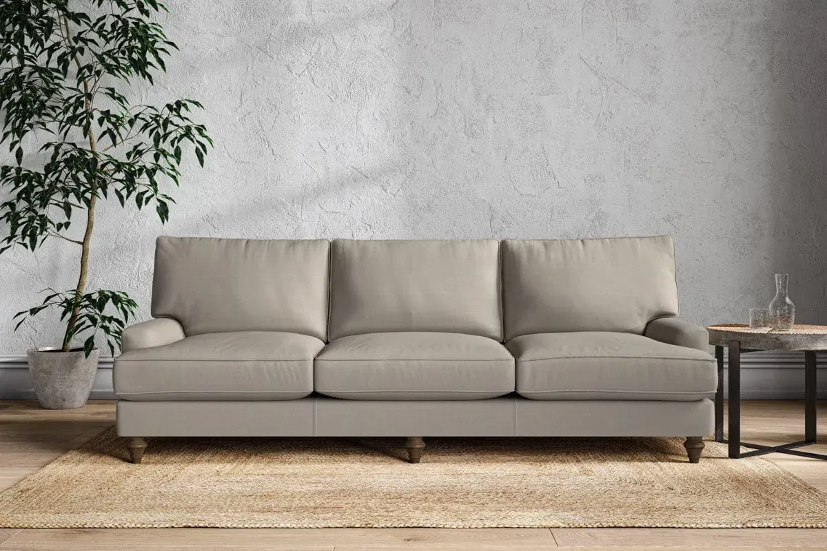 Marri Super Grand Sofa - Flax, Recycled Cotton