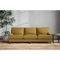 Marri Super Grand Sofa - Ochre, Recycled Cotton