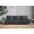 Marri Super Grand Sofa - Thunder, Recycled Cotton