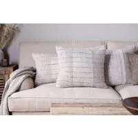 Mayla Rectangle Cushion Cover - Natural, Linen