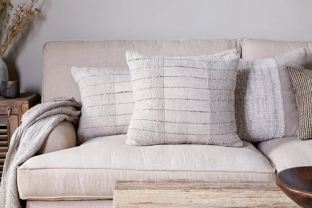 Mayla Square Cushion Cover - Natural, Linen