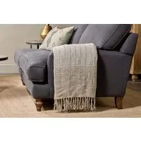 Mayla Throw - Natural, Cotton Linen alternate view