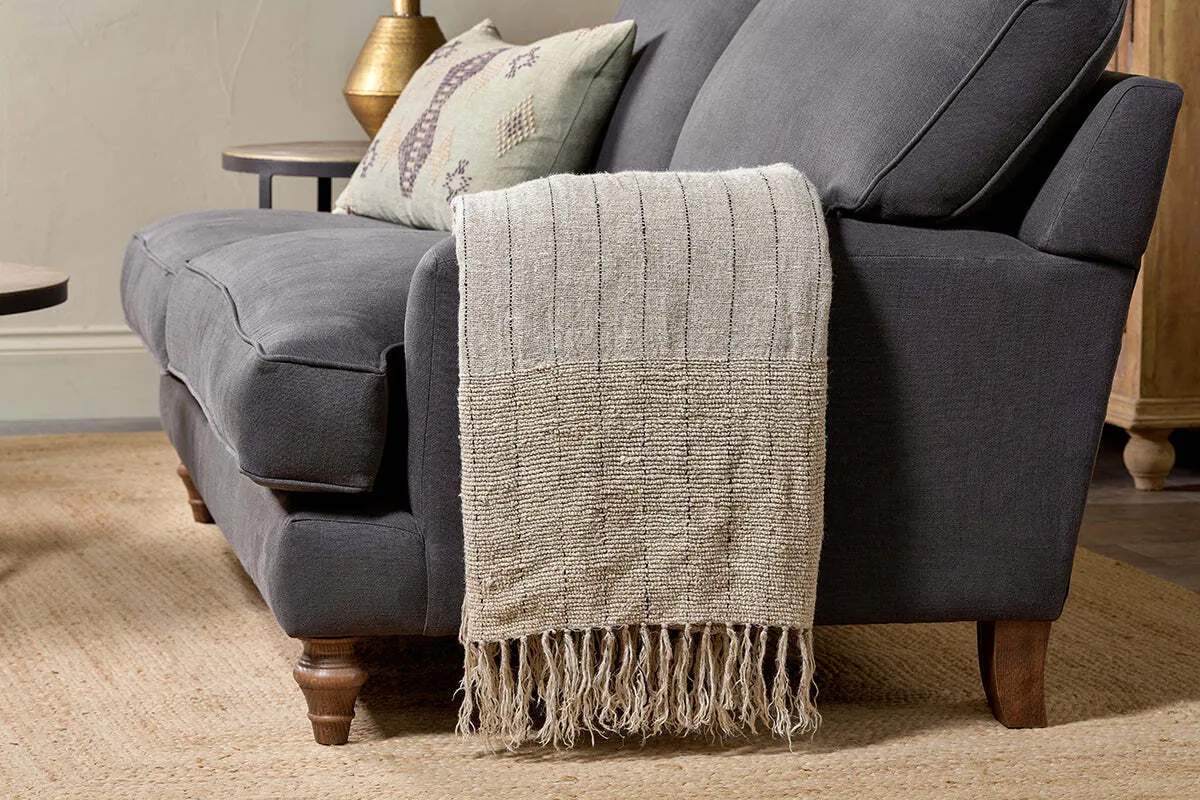 Mayla Throw - Natural, Cotton Linen product