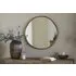 Mchanga Organic Shape Round Mirror - Antique Brass by NKUKU, image 3