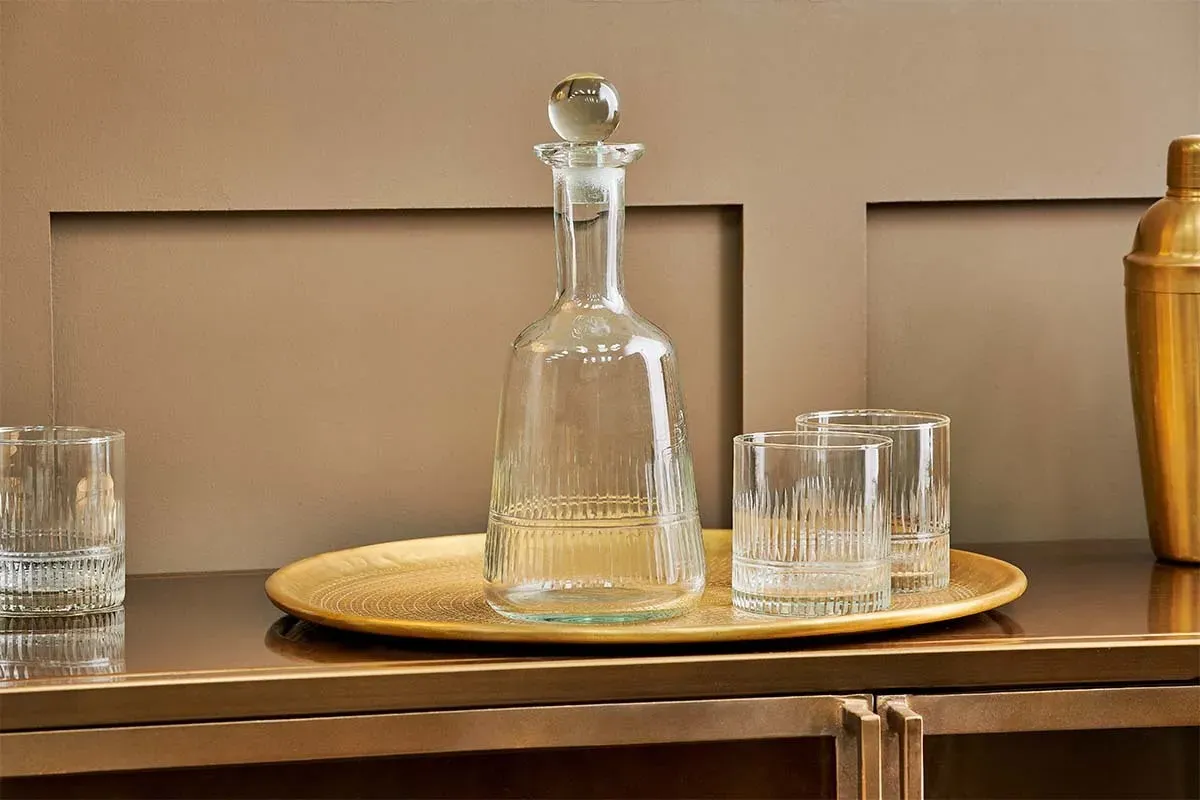 Mila Decanter - Clear, Recycled Glass product