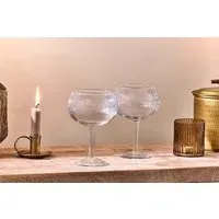 Mila Gin Glass Set of 2 - Clear