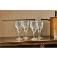 Mila Wine Glass Set of 4 - Clear