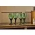 Mila Wine Glass Set of 4 - Dark Emerald