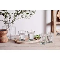 Minati Tumbler Set of 4 - Clear, Recycled Glass alternate view
