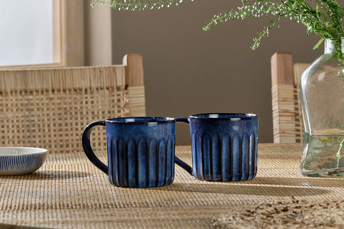 Moda Mug Set Of 2 - Deep Blue image