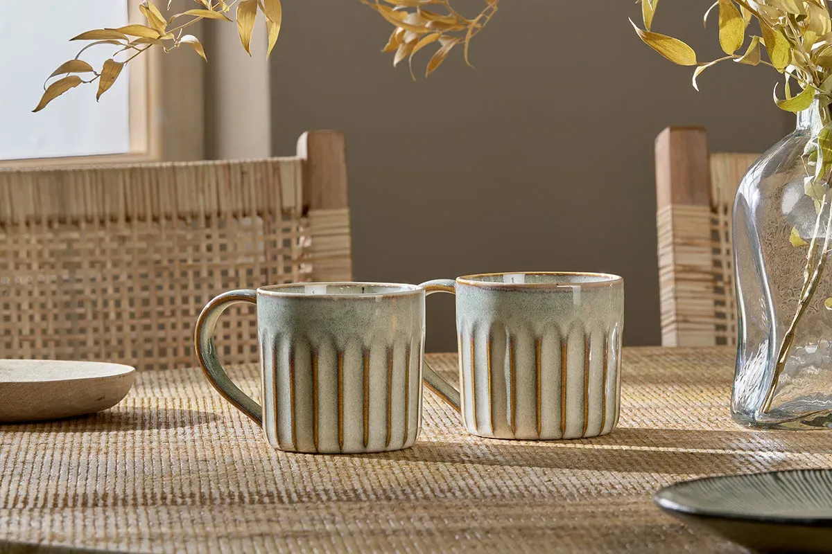 Moda Mug Set Of 2 - Natural