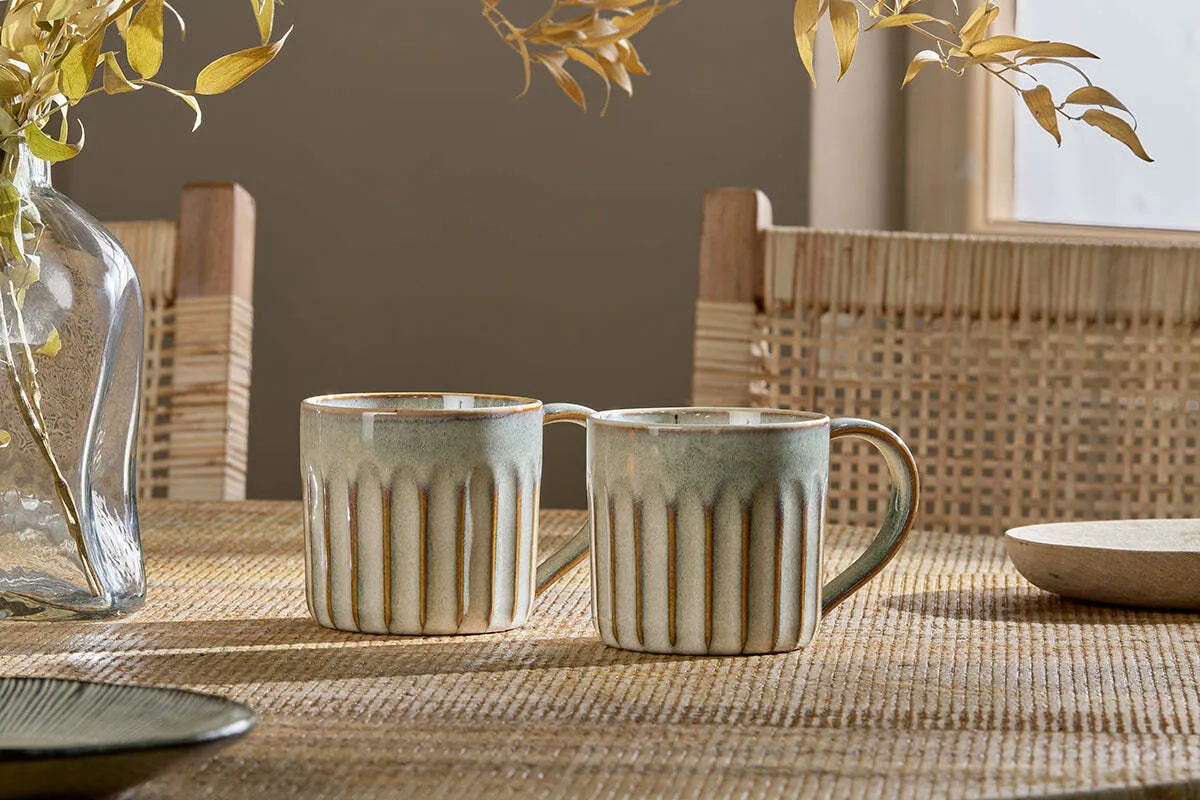 Moda Set of 2 Mugs - Natural product