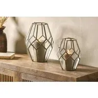 Mohani Large Lantern - Antique Brass