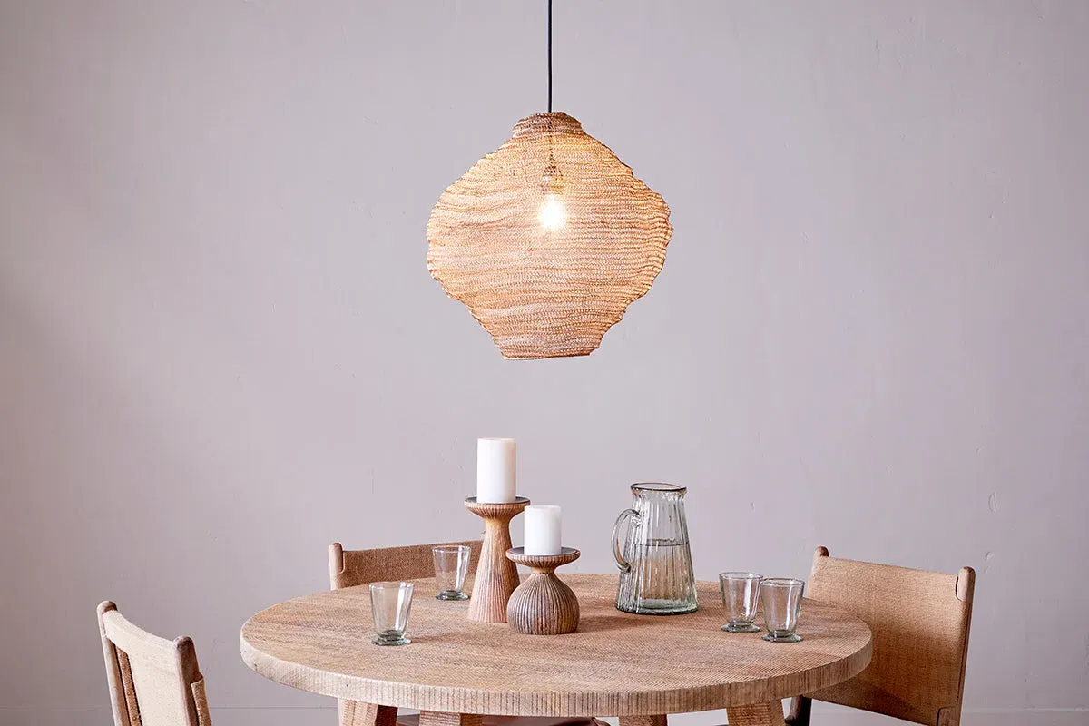 Mukuni Wire Lampshade - Brass