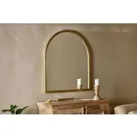 Murwara Arch Mirror - Antique Brass, Cast Aluminium alternate view