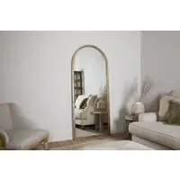 Murwara Full Length Mirror - Antique Brass