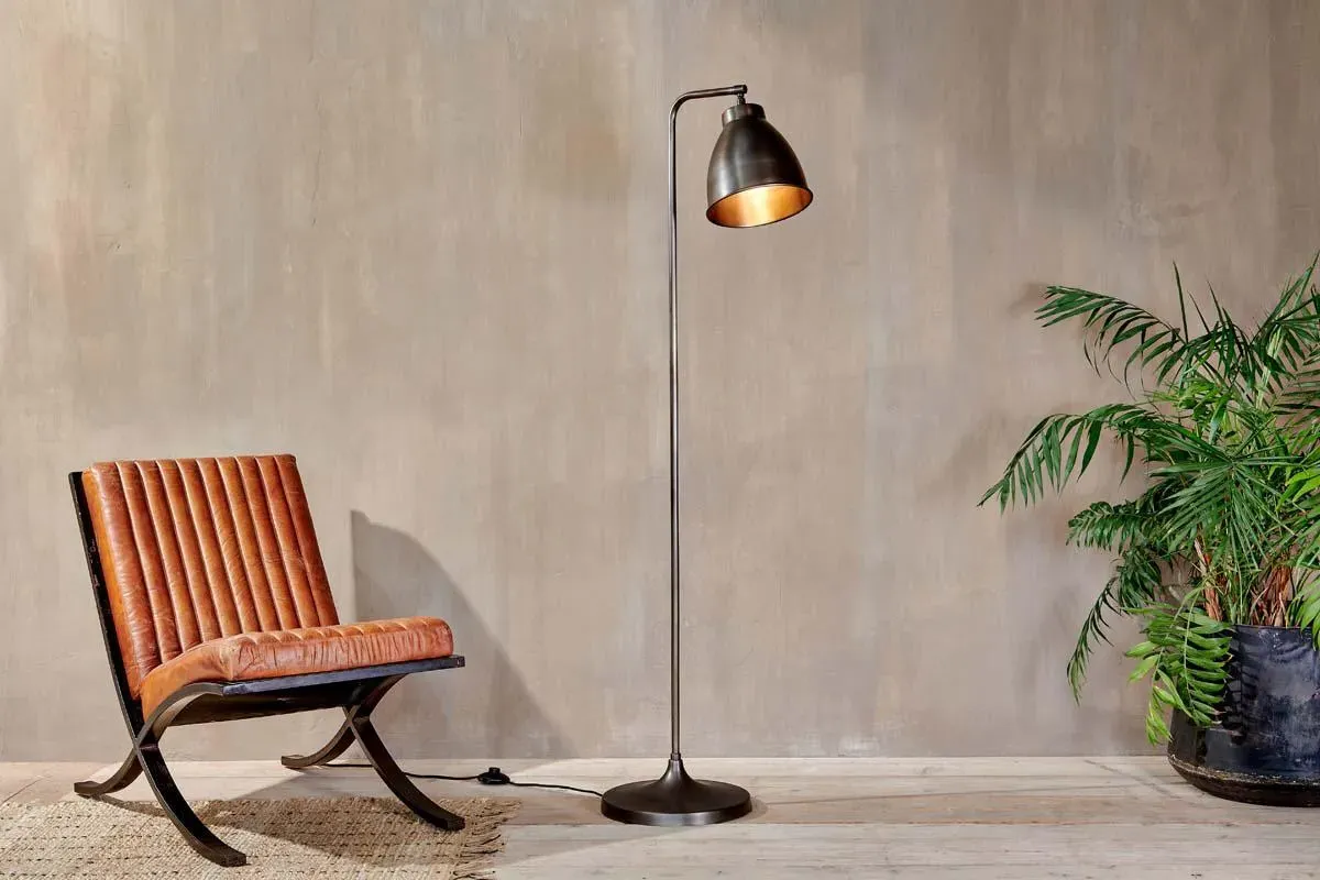 Muturi Floor Lamp - Aged Bronze, Brass image