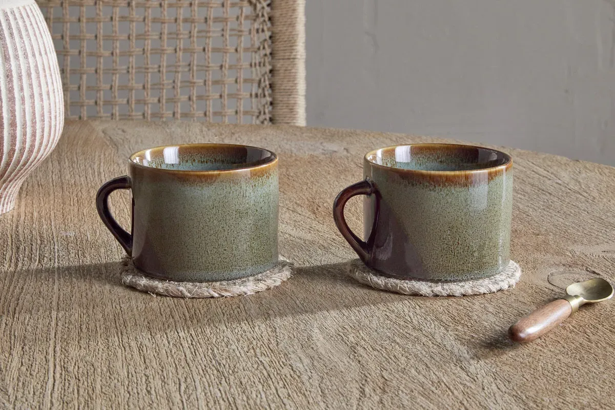 Naav Large Mug Set of 2 - Blue