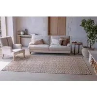 Nabami Chevron Jute Rug - Natural