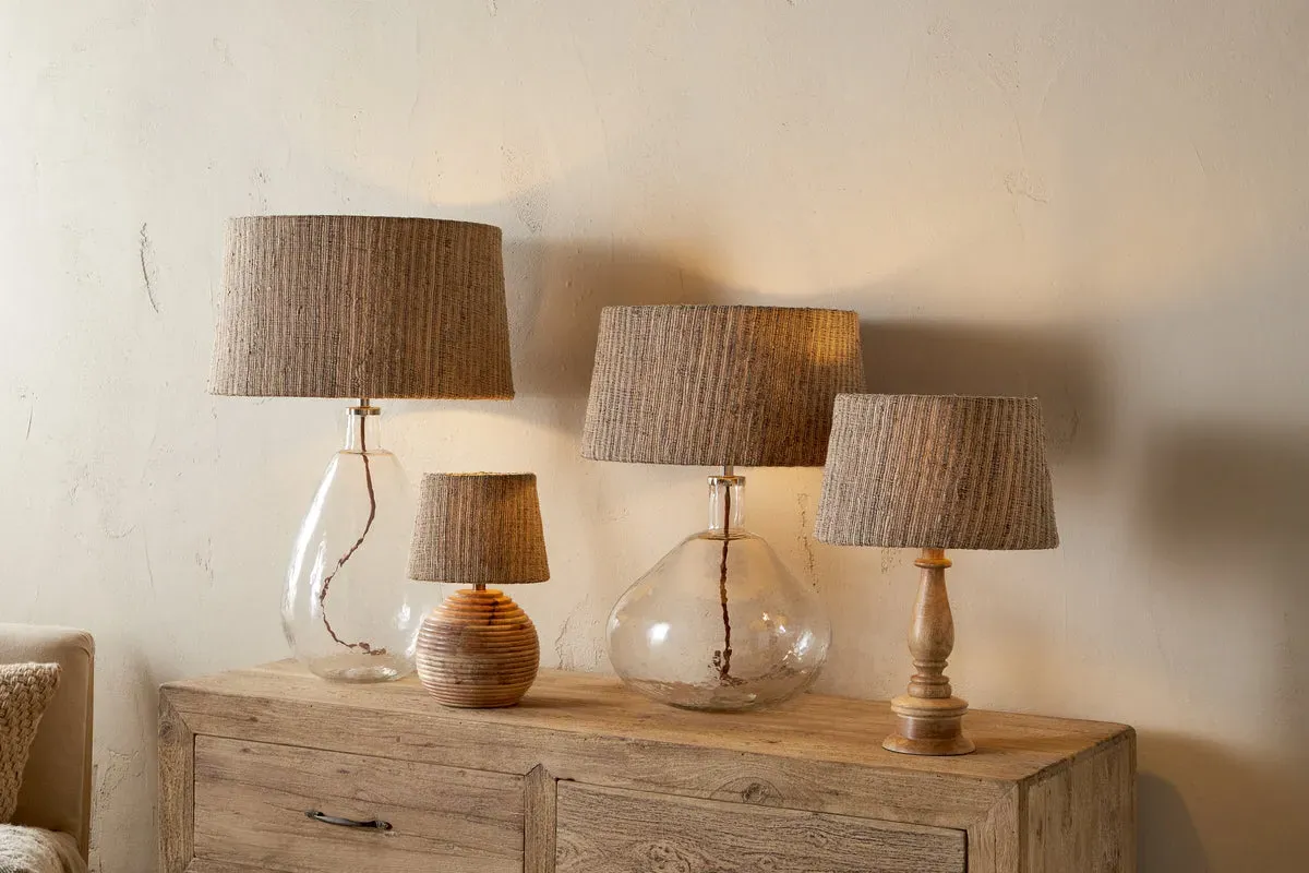 Nadee Small Lampshade - Natural, Banana Leaf image