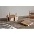 Nalbari Coasters Set of 4 with Stand - Natural