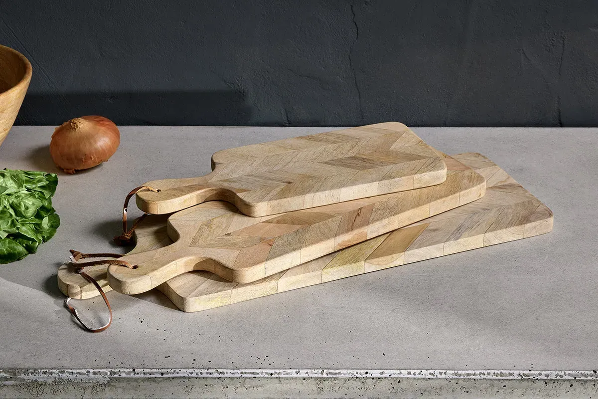 Nalbari Large Chopping Board - Mango Wood