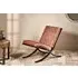 Narwana Ribbed Leather Lounger - Aged Tan