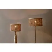 Neela Large Lampshade - Natural, Mango Wood