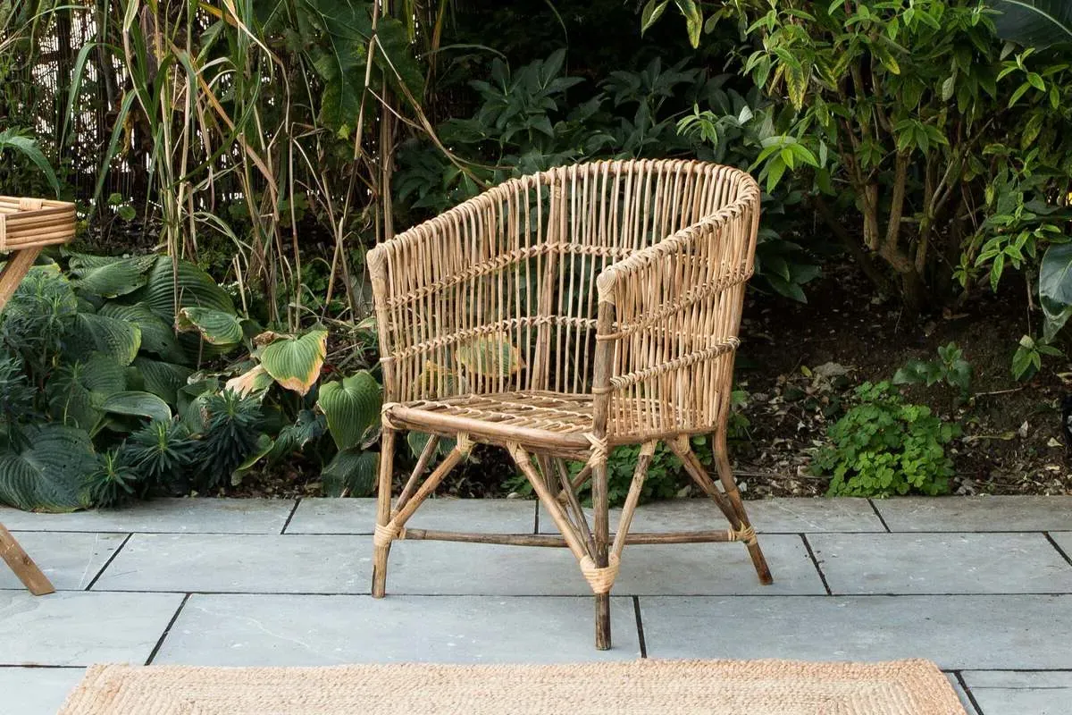 Nesari Rattan Armchair - Natural product