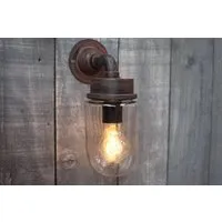 Ngari Outdoor Wall Light - Black, Rust alternate view